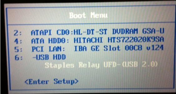 Boot Menu