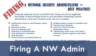 Firing A Network Security Administrator