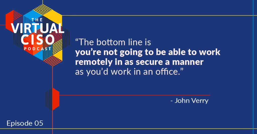 episode 5 of the virtual ciso podcast