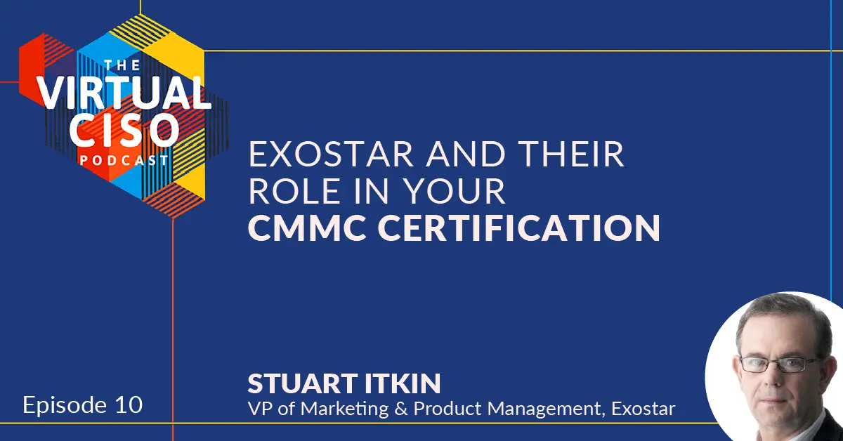 the virtual ciso podcast episode 10 features stuart itkin