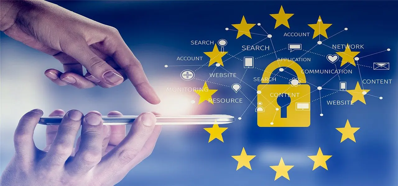 a person holding a cell phone with a padlock on the screen