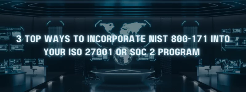 incorporate nist into your iso27001