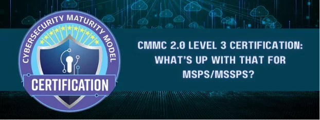 a logo for cybersecurity maturity model certification