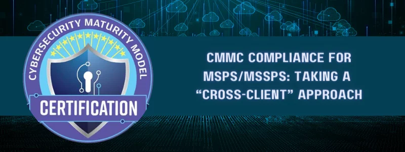 a logo for the cybersecurity maturity model certification