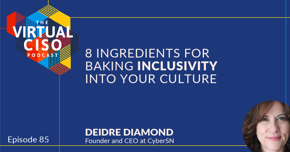 EP#85 – Deidre Diamond – 8 Ingredients for Baking Inclusivity Into Your Culture