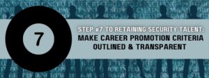 Career Promotion Criteria Outlined & Transparent 