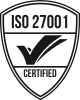 ISO 27001 certification Icon WHITE 1 min