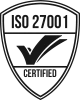 ISO 27001 certification Icon WHITE 1 min