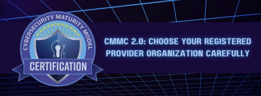 logo for cybersecurity maturity model certification