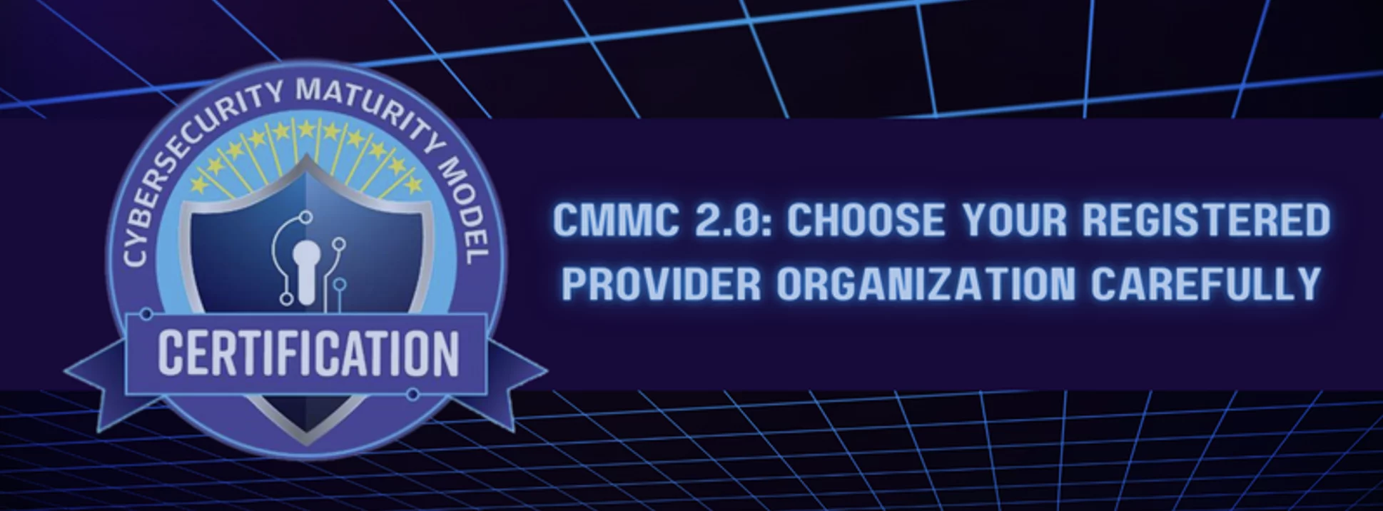 logo for cybersecurity maturity model certification