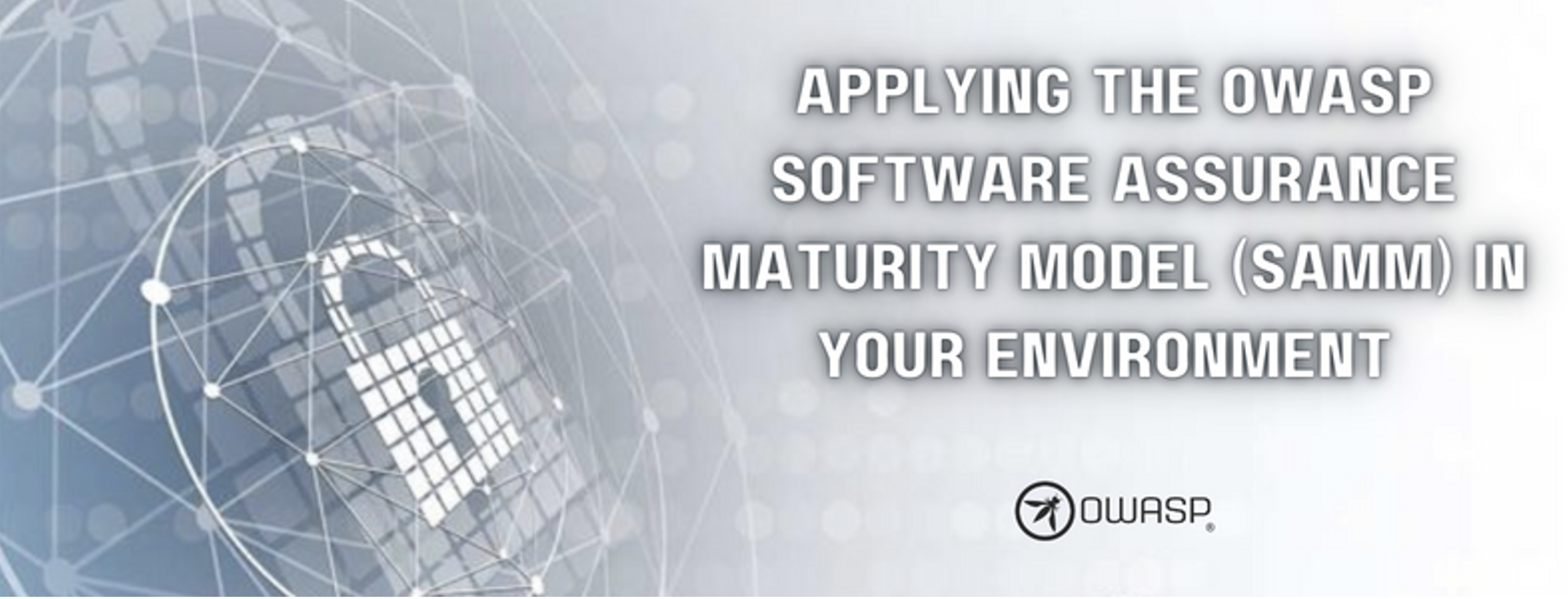 Applying the OWASP Software Assurance Maturity Model (SAMM) in Your Environment