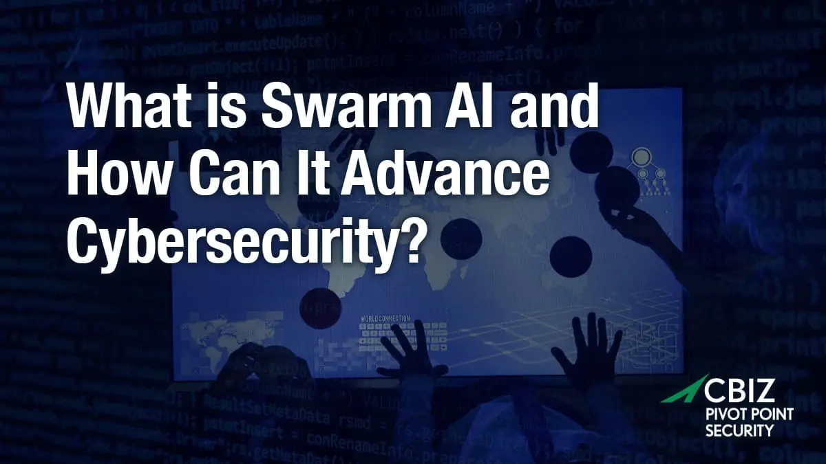 a poster that says what is swarm al and how can it advance cybersecurity