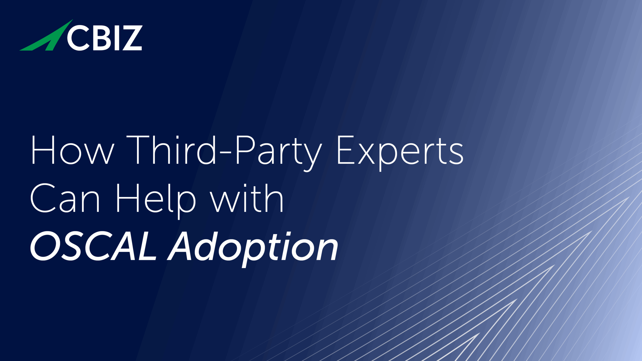 EP Post OSCAL How Third Party
