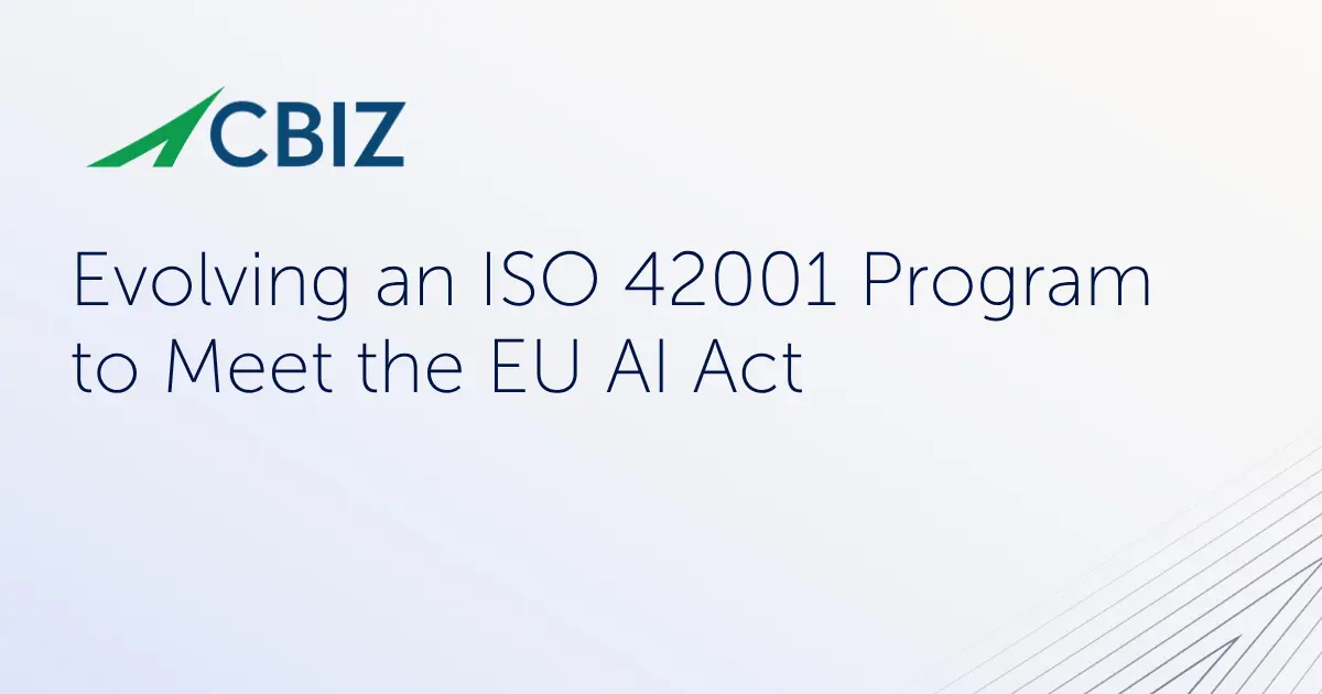ISO 42001 to EU AI Act Compliance: Preparing for 2027